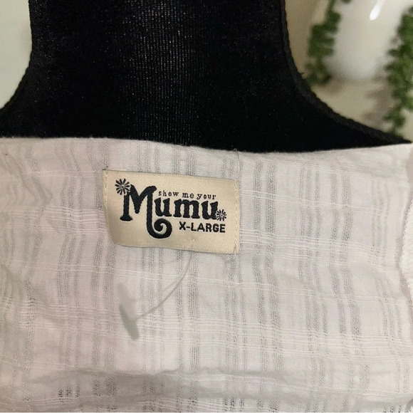 NWOT Show Me Your Mumu Size XL Roslyn Ruffled Square Neck Ruffled Crop top - Picture 7 of 7